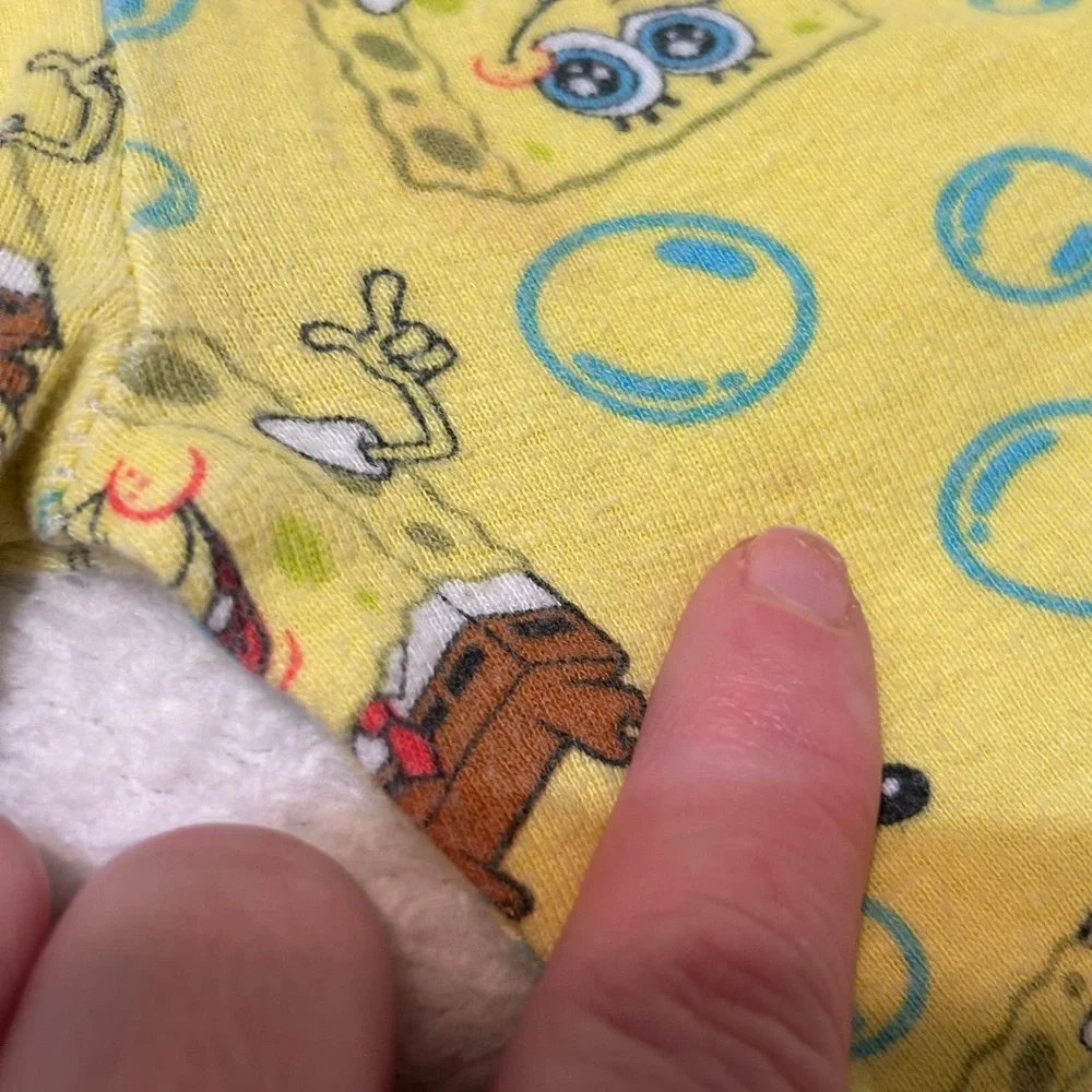 Yellow SpongeBob Pajama Pants
